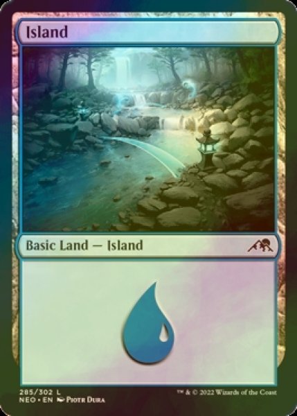 Photo1: [FOIL] Island No.285 【ENG】 [NEO-Land-C] (1)