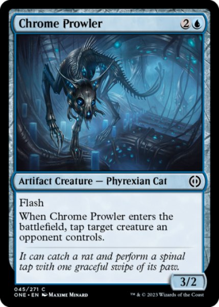 Photo1: Chrome Prowler 【ENG】 [ONE-Blue-C] (1)