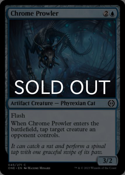 Photo1: Chrome Prowler 【ENG】 [ONE-Blue-C] (1)