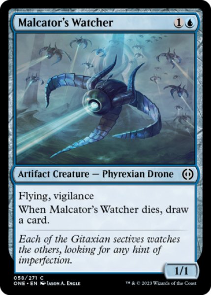 Photo1: Malcator's Watcher 【ENG】 [ONE-Blue-C] (1)