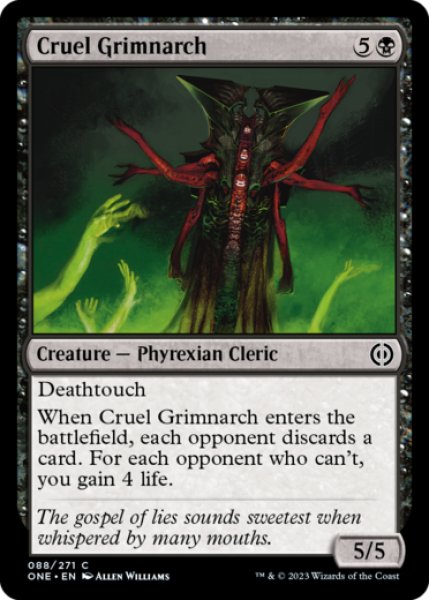 Photo1: Cruel Grimnarch 【ENG】 [ONE-Black-C] (1)