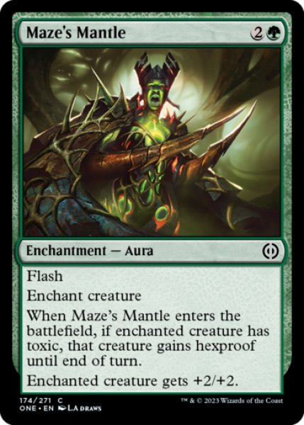 Photo1: Maze's Mantle 【ENG】 [ONE-Green-C] (1)