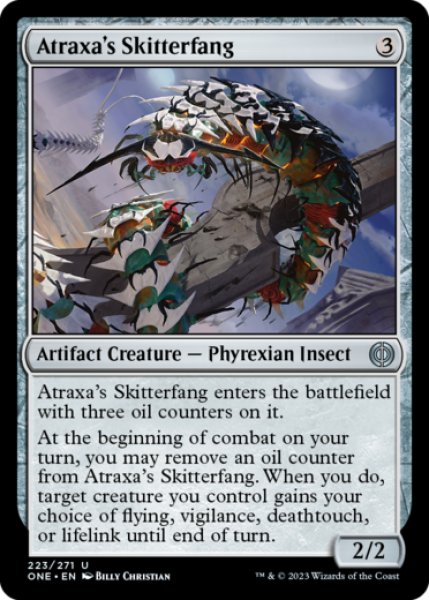 Photo1: Atraxa's Skitterfang 【ENG】 [ONE-Artifact-U] (1)