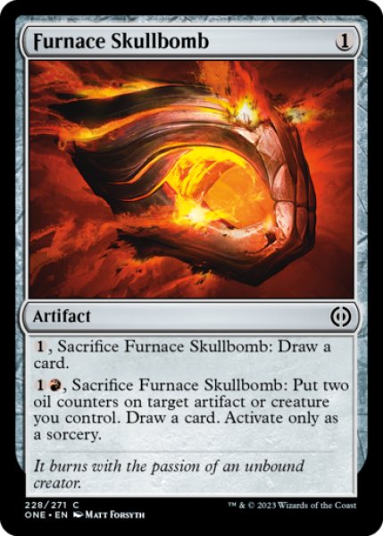 Photo1: Furnace Skullbomb 【ENG】 [ONE-Artifact-C] (1)