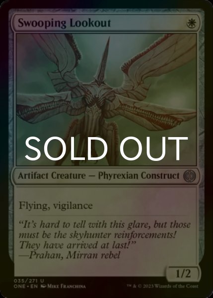 Photo1: [FOIL] Swooping Lookout 【ENG】 [ONE-White-U] (1)