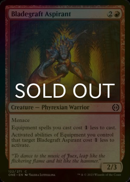 Photo1: [FOIL] Bladegraft Aspirant 【ENG】 [ONE-Red-C] (1)