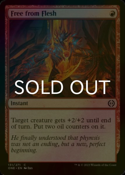 Photo1: [FOIL] Free from Flesh 【ENG】 [ONE-Red-C] (1)