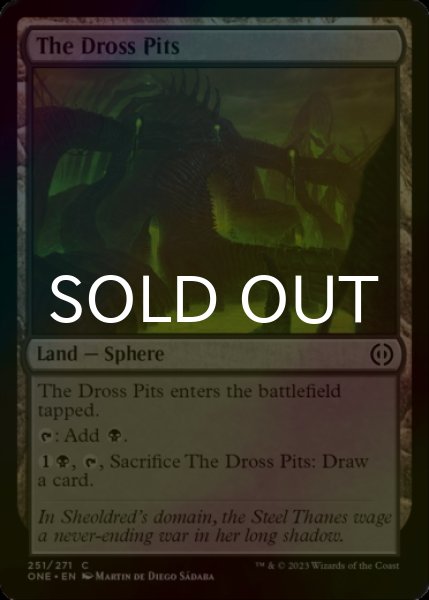 Photo1: [FOIL] The Dross Pits 【ENG】 [ONE-Land-C] (1)