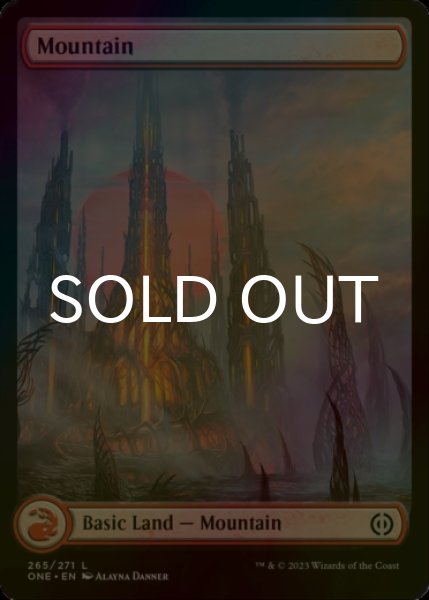 Photo1: [FOIL] Mountain No.265 (Full-Art) 【ENG】 [ONE-Land-C] (1)