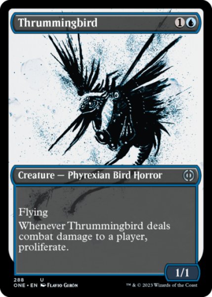 Photo1: Thrummingbird (Borderless) 【ENG】 [ONE-Blue-U] (1)