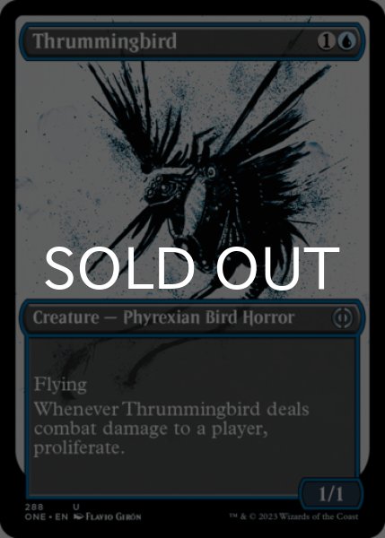 Photo1: Thrummingbird (Borderless) 【ENG】 [ONE-Blue-U] (1)