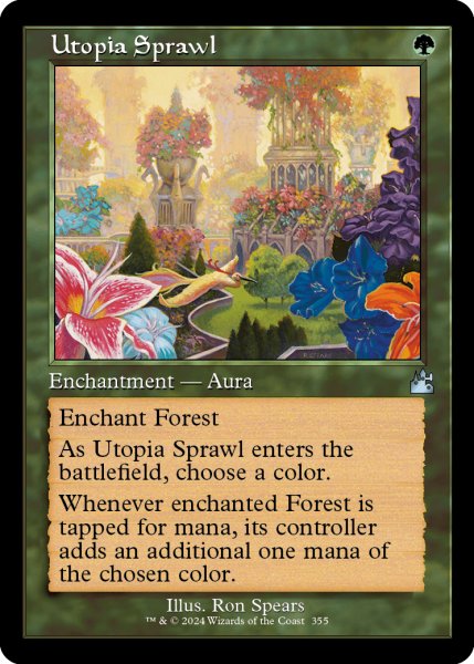 Photo1: Utopia Sprawl (Retro Frame) 【ENG】 [RVR-Green-U] (1)