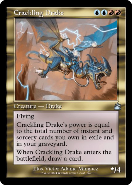 Photo1: Crackling Drake (Retro Frame) 【ENG】 [RVR-Multi-U] (1)