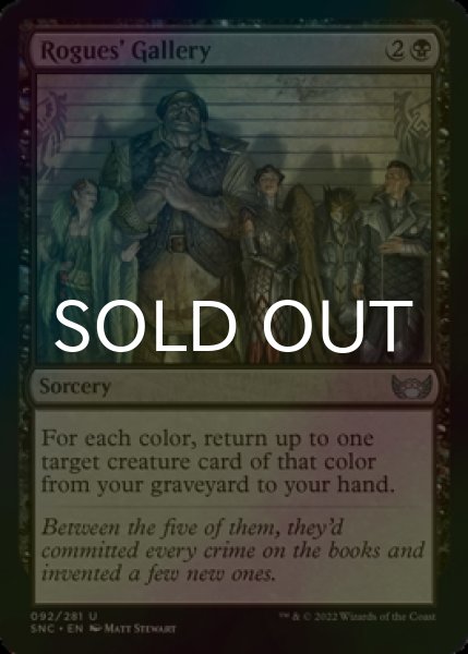 Photo1: [FOIL] Rogues' Gallery 【ENG】 [SNC-Black-U] (1)