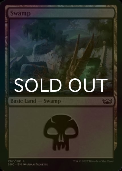 Photo1: [FOIL] Swamp No.267 【ENG】 [SNC-Land-C] (1)