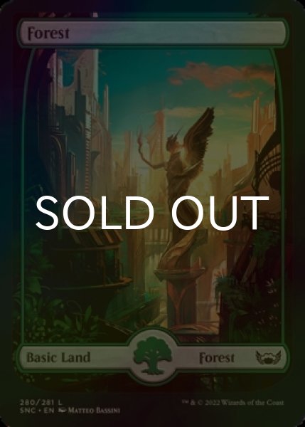 Photo1: [FOIL] Forest No.280 (Full-Art) 【ENG】 [SNC-Land-C] (1)