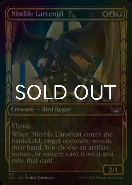 Photo1: [FOIL] Nimble Larcenist No.321 (Showcase) 【ENG】 [SNC-Multi-U] (1)
