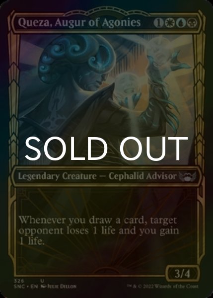 Photo1: [FOIL] Queza, Augur of Agonies No.326 (Showcase) 【ENG】 [SNC-Multi-U] (1)