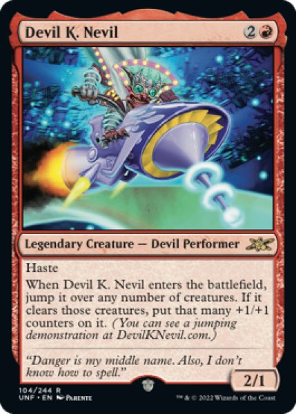 Photo1: Devil K. Nevil 【ENG】 [UNF-Red-R] (1)