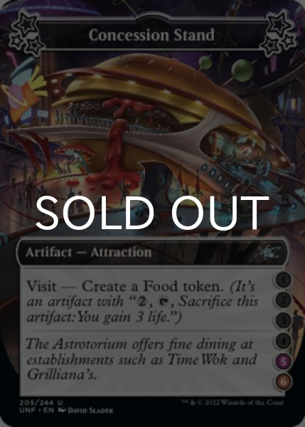 Photo1: Concession Stand ●●●●(5)(6) 【ENG】 [UNF-Artifact-U] (1)