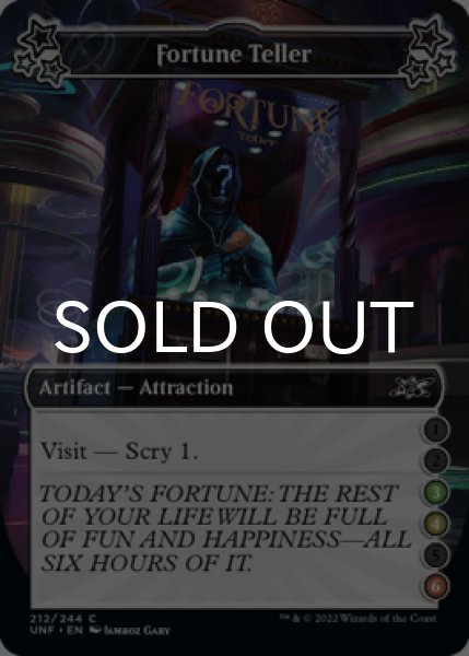 Photo1: Fortune Teller ●●(3)(4)●(6) 【ENG】 [UNF-Artifact-C] (1)