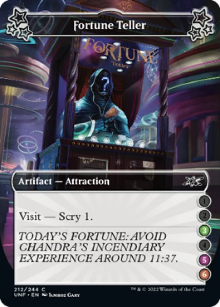 Photo1: Fortune Teller ●●(3)●(5)(6) 【ENG】 [UNF-Artifact-C] (1)