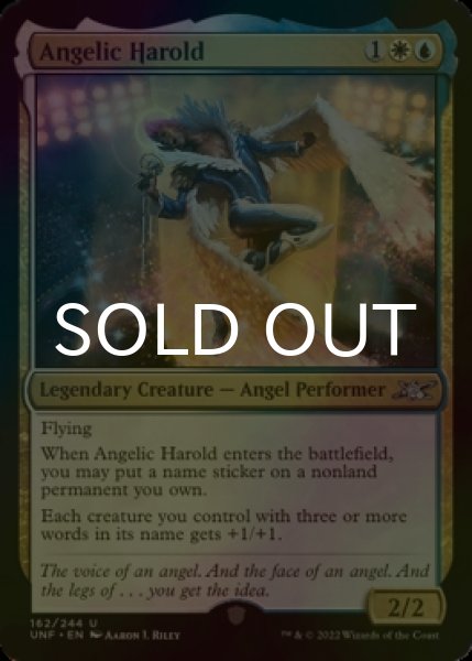 Photo1: [FOIL] Angelic Harold 【ENG】 [UNF-Multi-U] (1)