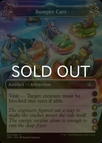 Photo1: [FOIL] Bumper Cars ●●(3)●(5)(6) 【ENG】 [UNF-Artifact-U] (1)