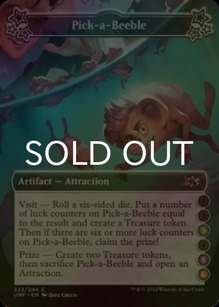 Photo1: [FOIL] Pick-a-Beeble ●●(3)●(5)(6) 【ENG】 [UNF-Artifact-C] (1)