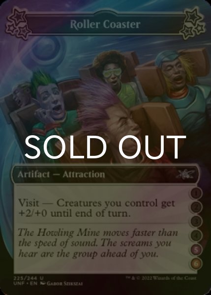 Photo1: [FOIL] Roller Coaster ●●●●(5)(6) 【ENG】 [UNF-Artifact-U] (1)