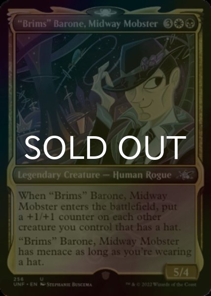 Photo1: [FOIL] "Brims" Barone, Midway Mobster (Showcase) 【ENG】 [UNF-Multi-U] (1)