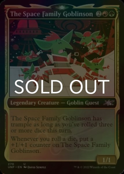 Photo1: [FOIL] The Space Family Goblinson (Showcase) 【ENG】 [UNF-Multi-U] (1)